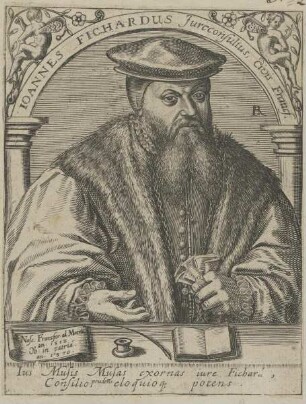 Bildnis des Ioannes Fichardus
