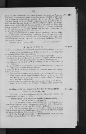 Einführungsgesetz zum Allgemeinen Deutschen Handelsgesetzbuche.