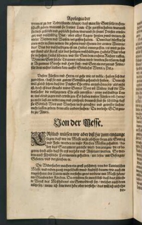 "Von der Messe"