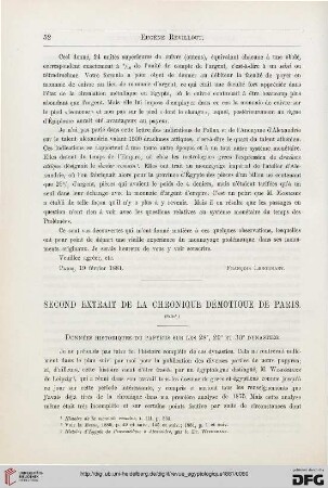 2: Second extrait de la chronique démotique de Paris, [3]