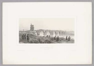 Prise du ponte Molle (Pont Milvius), Blatt 12 der Folge "Expédition et siège de Rome"
