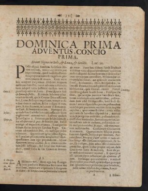 Dominica Prima Adventus