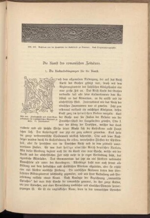 Die Kunst des romanischen Zeitalters.