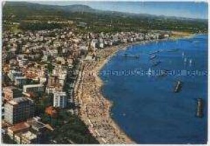 Der Strand von Cattolica