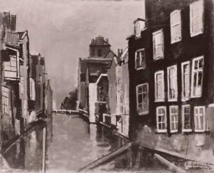 Gracht in Dortrecht