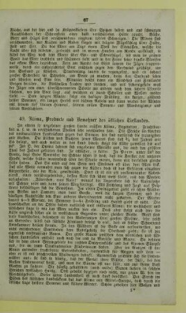 49. Klima, Producte und Bewohner des östlichen Tieflandes