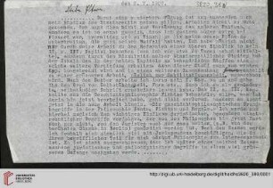 Heid. Hs. 3820,380: Brief von Emil Lask an seine Eltern