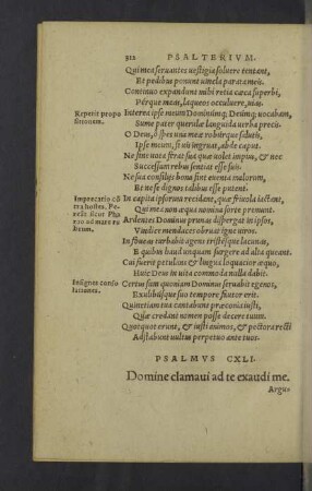 Psalmus CXLI. - CL.