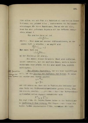 Kap. XVI. Geometrische Anwendungen der begrenzten Taylor'schen Reihe.