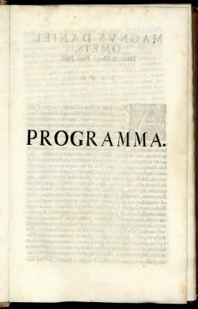 Programma