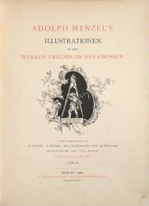 Adolph Menzel's Illustrationen zu den Werken Friedrichs des Grossen, 2