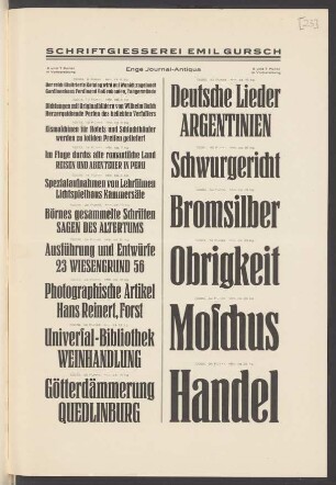 Enge Journal-Antiqua