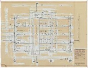 Physikalische Institute der Universität Köln: Kernphysik Schnitt C-C, 1:50