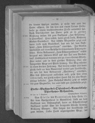 Stelle - Buchwedel - Ohlendorf - Ramelsloh - Thieshope - Ashausen.