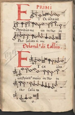 Großformatiges Chorbuch - Staatliche Bibliothek Ansbach VI g 17