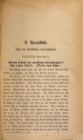 Practisches Handbuch der Katechetik für Katholiken : Religionsunterricht für die Schüler der oberen Klassen, 7. Schlußband