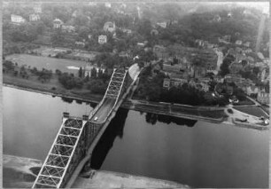 Loschwitz und Loschwitzer Brücke ("Blaues Wunder")