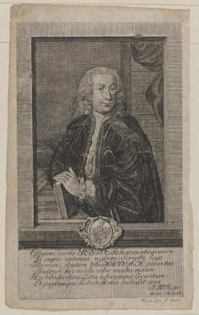 Bildnis des Johann Matthias Gesner