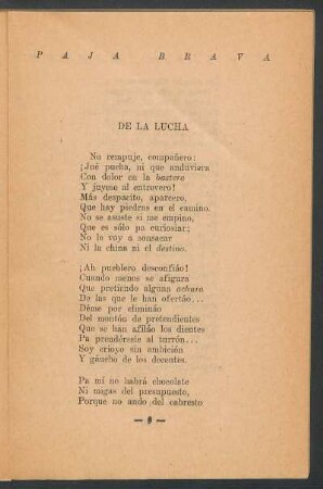 De la lucha
