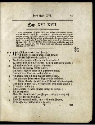 Cap. XVI. XVII.