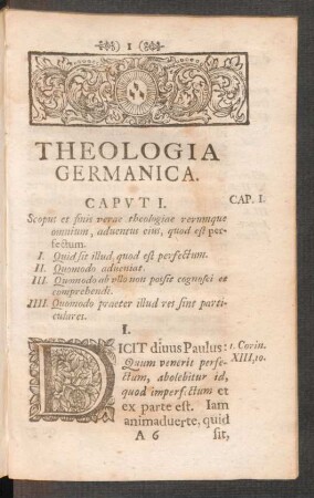 Theologia Germanica.
