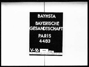 Die Übersendung von Veröffentlichungen der Administration générale de l'Assistance publique in Paris, hauptsächlich über die Betreuung von Geisteskranken und Findelkindern