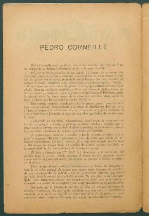 Pedro Corneille - [Biografía]