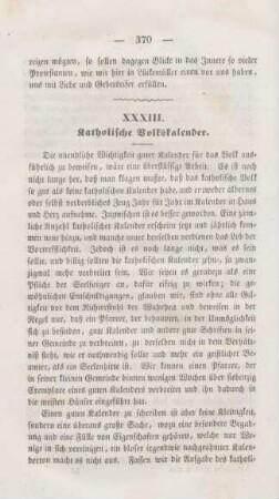 370-375 Katholische Volkskalender