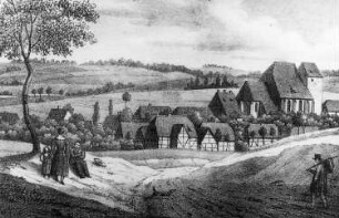 Mügeln. Stadtansicht