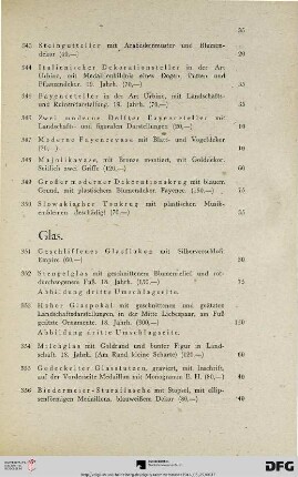 Glas (Nr. 351-395)