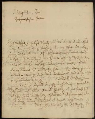 Brief von Johann Matthias Gesner an Johann Friedrich von Uffenbach. Göttingen, 29.10.1741