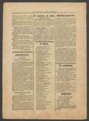Medicina doméstica.