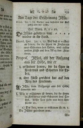 Am Tage der Erscheinung Jesu.