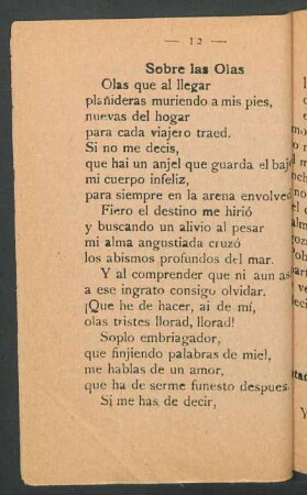 Sobre las Olas