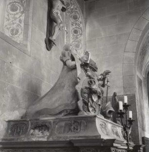 Doppelgrabmal für Wolf von Schönburg (1581) und seine Frau Anna Schenk von Landsberg (1567)