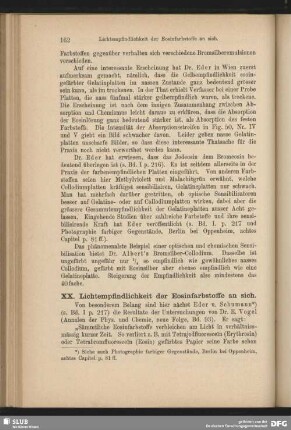 XX. Lichtempfindlichkeit der Eosinfarbstoffe an sich