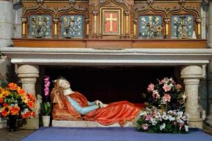 Frankreich. Bretagne. Morbihan. Chapelle Sainte Barbe. 15 Jahrhundert