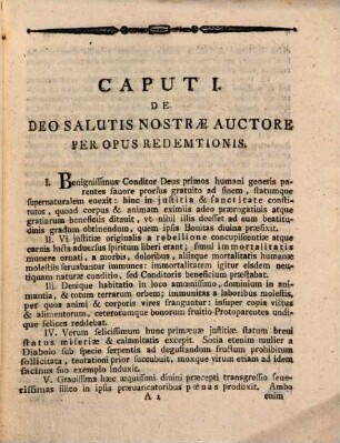Positiones ex theologia dogmatica de Deo, salutis nostrae auctore