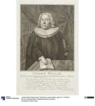 Porträt des Johann Müller