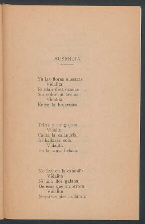 Ausencia