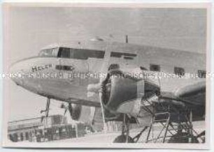 Flugzeug auf dem Flugplatz Erding