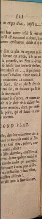 Les Cinq Petits Plats, Ou Les Cinq Entremêts