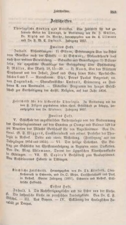 253-254 Zeitschriften