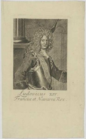 Bildnis Ludovicus XIV., Franciae et Navarrae Rex