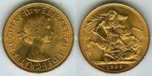 Großbritannien, Pound Souvereign