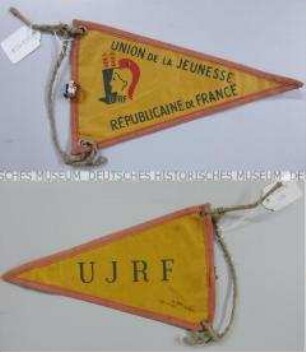 Wimpel des Republikanischen Jugendverbandes Frankreich