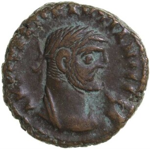 Münze, Tetradrachme, 286 - 287