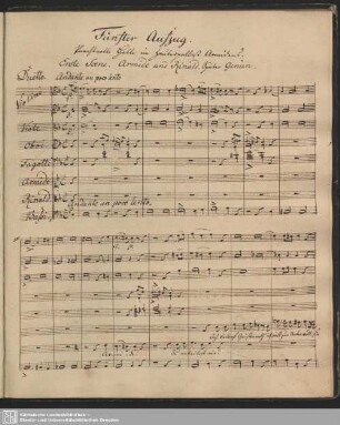 Duett: "Armide Du enteilest mir"