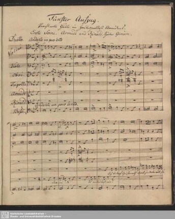 Duett: "Armide Du enteilest mir"