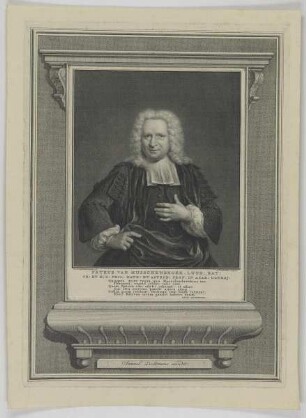 Bildnis des Petrus van Muschenbroek